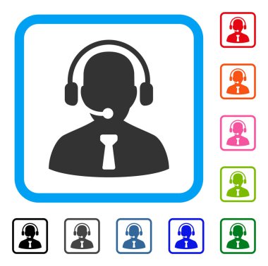 Resepsiyon işleç simgesini çerçeveli