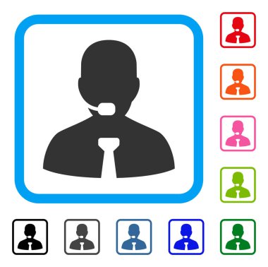 Destek işleç simgesini çerçeveli