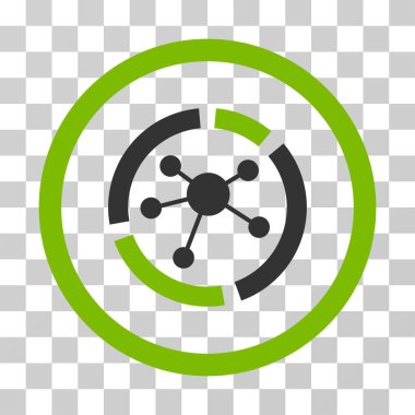 Bağlantıları diyagramını vektör simgesi