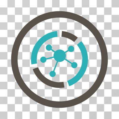 Bağlantıları diyagramını vektör simgesi