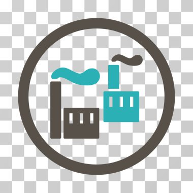 Sigara endüstrisi vektör simgesi