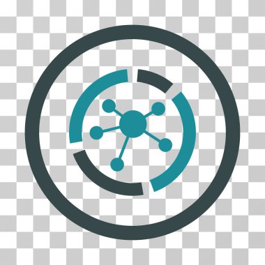 Bağlantıları diyagramını vektör simgesi