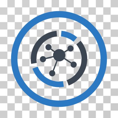 Bağlantıları diyagramını vektör simgesi