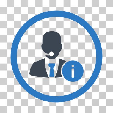 Yardım Danışma Yöneticisi vektör simgesi