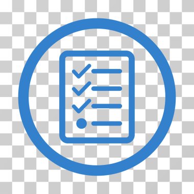 Denetim listesi vektör simgesi