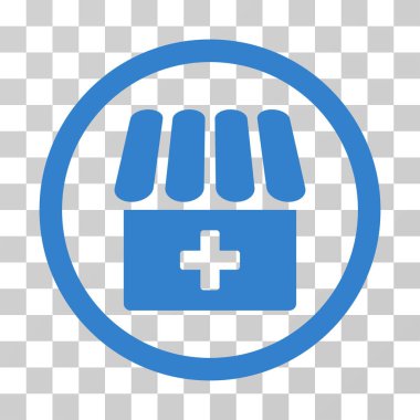 Eczane vektör simgesi