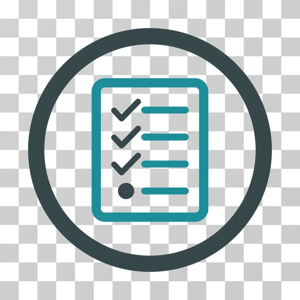 Checklist Vector Icon — Stock Vector