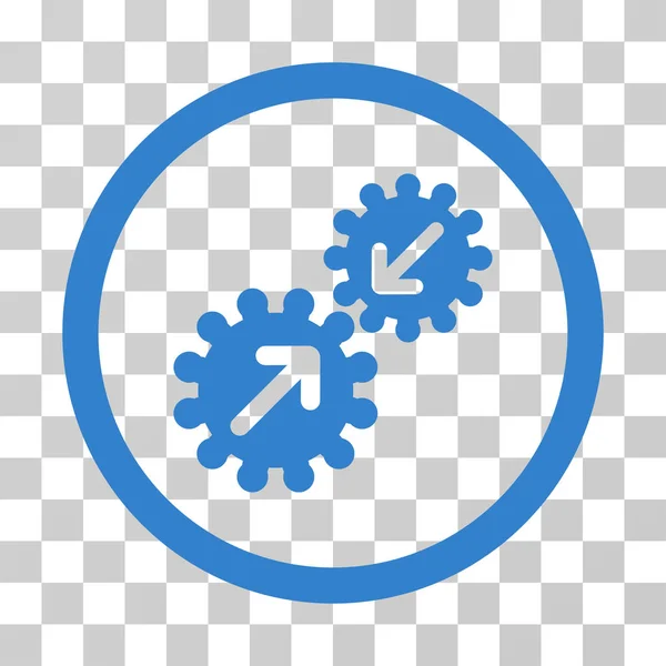 Integratie Gears Vector Icon — Stockvector