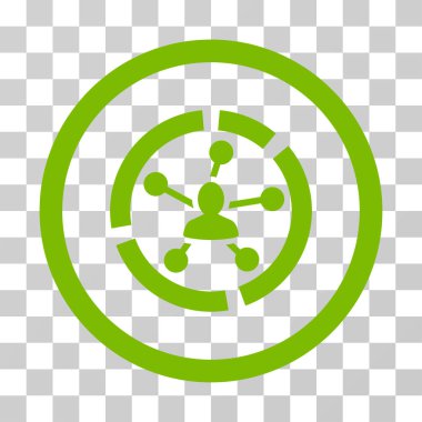 İlişkiler diyagramı vektör simgesi