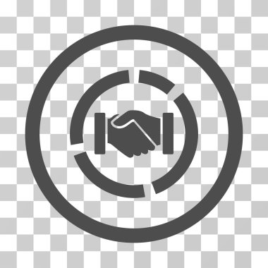 Satın alma diyagram vektör simgesi