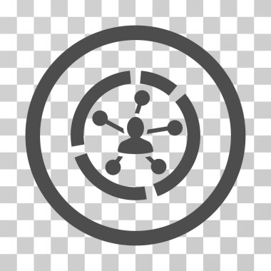 İlişkiler diyagramı vektör simgesi