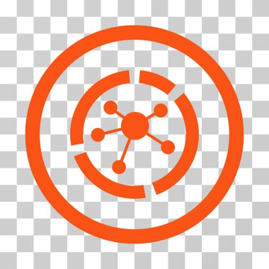 Bağlantıları diyagramını vektör simgesi