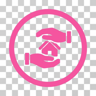 Realty sigorta eller vektör simgesi