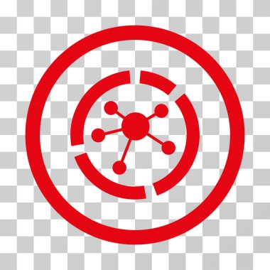 Bağlantıları diyagramını vektör simgesi