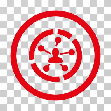 İlişkiler diyagramı vektör simgesi