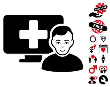 Aşk Bonus Online tıp simgesiyle