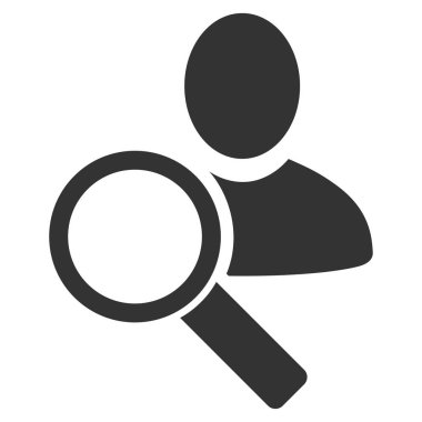 Kullanıcı düz simgesini bulun