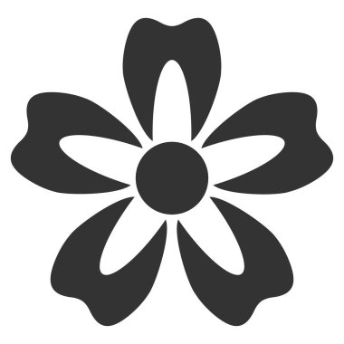 çiçek düzlüğü simgesi