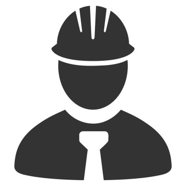 Mühendis düz simgesi