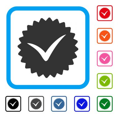 Kalite simgesi çerçeveli