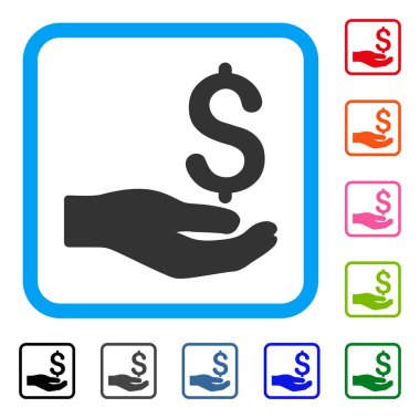 Ödeme simgesi çerçeveli