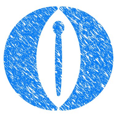 Kadın üreme organları Grunge simgesi