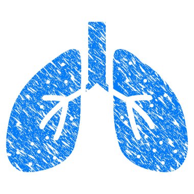 Akciğerler Grunge simgesi