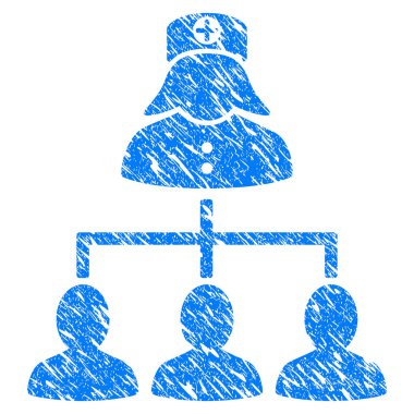 Hasta hemşire hiyerarşi Grunge simgesi