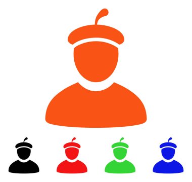 Sanatçı vektör simgesi