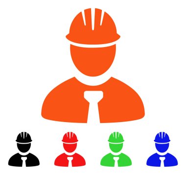 Mühendis vektör simgesi