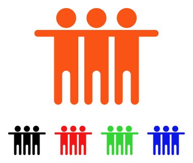 Dostluk vektör simgesi