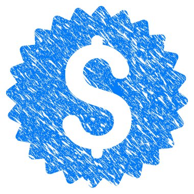 Banka mührü Grunge simgesi