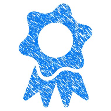 Ödülü mühür Grunge simgesi