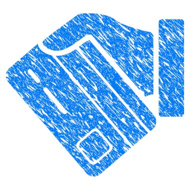 Kartı ödeme el Grunge simgesi