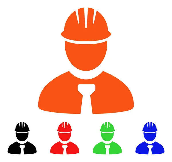 Ingenieur vector pictogram — Stockvector