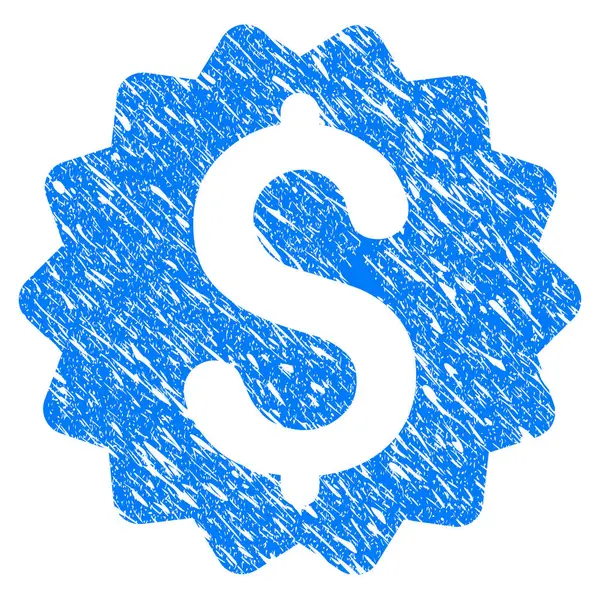 Finansal ödül mühür Grunge simgesi