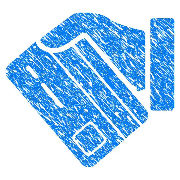 Kartı ödeme el Grunge simgesi