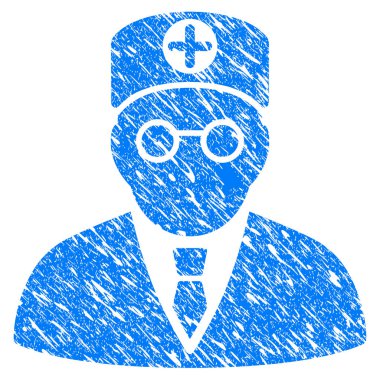 Baş hekim Grunge simgesi