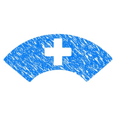 Tıbbi güneşlik Grunge simgesi