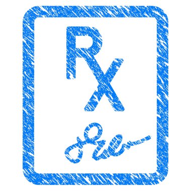 Reçete sayfa Grunge simgesi