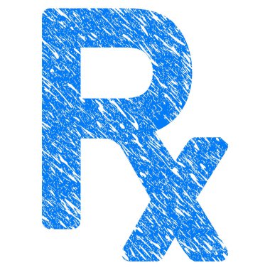 RX sembolü Grunge simgesi