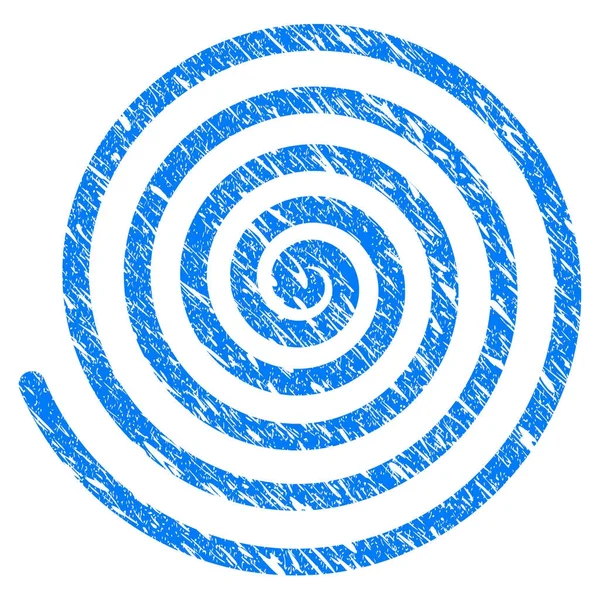 Гипноз Спиральная гранжевая икона — стоковый вектор