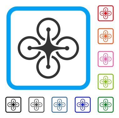 Airdrone simgesi çerçeveli