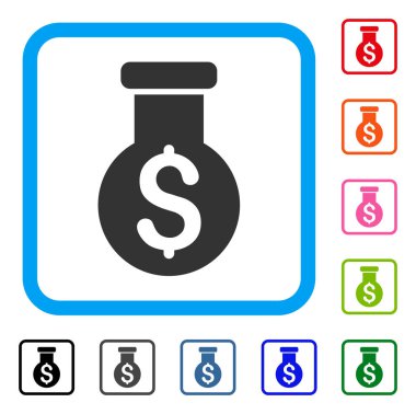 Simya simgesi çerçeveli