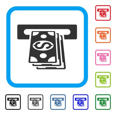 ATM Fişleri Paraya Çevirme simgesi çerçeveli