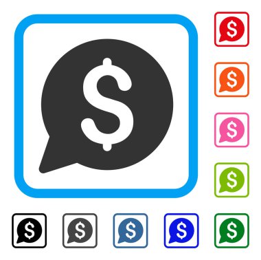 Teklif simgesi çerçeveli