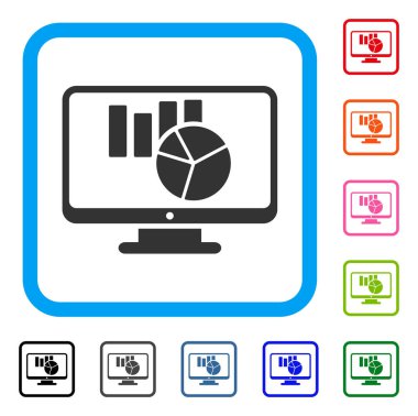 İzleme grafikleri simge çerçeveli