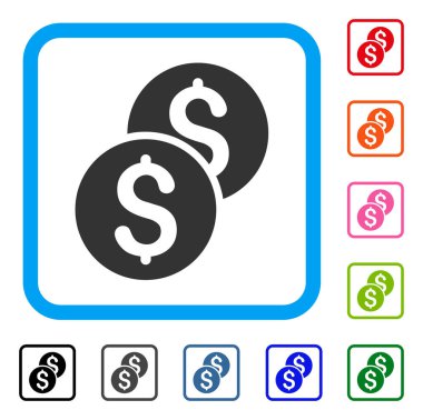 Sikke simge çerçeveli