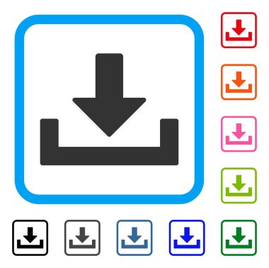 İndir simge çerçeveli