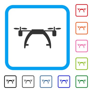 Simge dron taşıyıcı çerçeveli